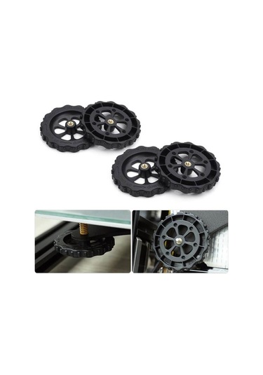 Koodmax M4 Dişli Büyük El Büküm Tesviye Somun 3d Yazıcı - 1 Adet