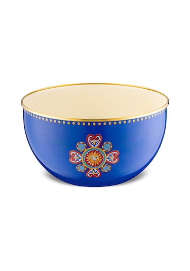 Emsan Solemar Emaye Karıştırma Kabı 24 Cm çok renkli
