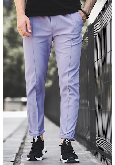 Oksit Norris Duble Paça Fitilli Slim Fit Erkek Eşofman Altı 001