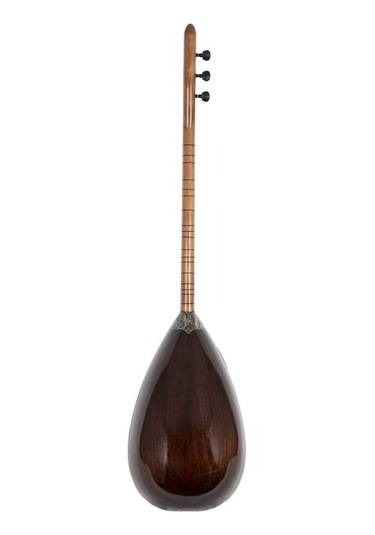 Saz-z-2-2 Ceviz-abalone Klavye Kısa Sap Bağlama