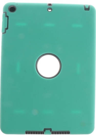 Homyl Ipad 2017 Yeni 9.7 Için Silikon Kılıf Nane-yeşili