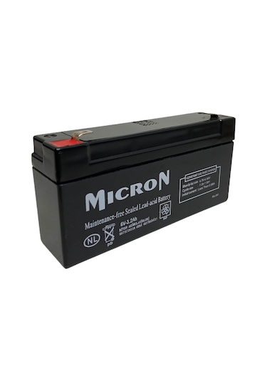 6V 3.2 Ah Micron Kuru Bakimsiz Akü / 449530976