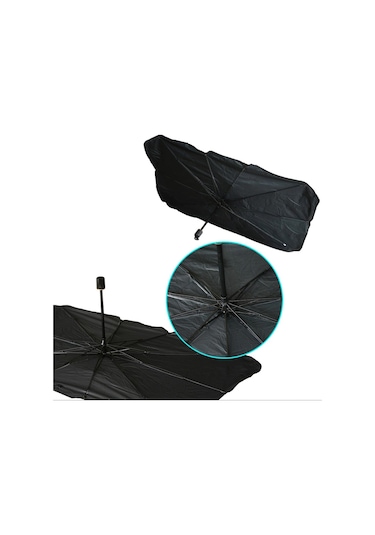 Araç Oto Katlanabilir Şemsiye Ön Cam Güneşlik 145 CM-79 CM