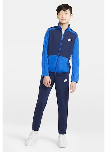 Nike Sportswear Futura Unisex Track Suit Dark Blue Cocuk E ofman Tak m Lacivert XS Fiyatlar ve Ozellikleri