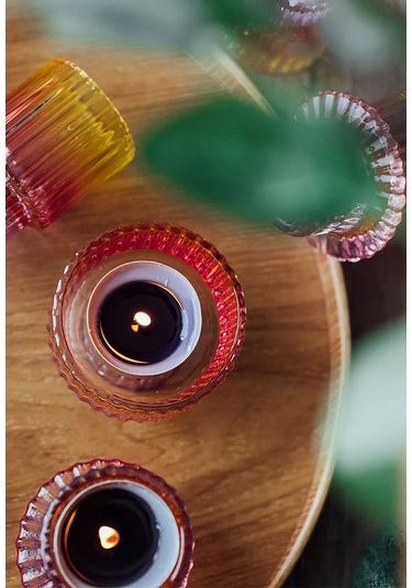 House Axiom 3'lü Cam Mumluk Seti 183366963 Pembe