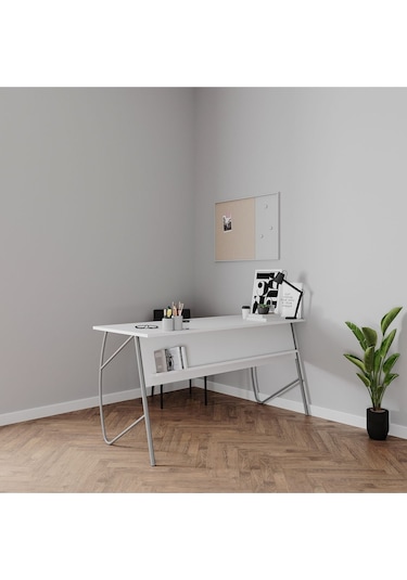 Ella Ofis Masası 150cm Beyaz