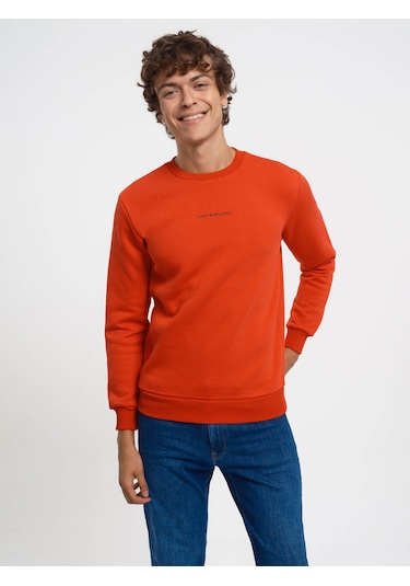 Loft Erkek Sweatshirt Turuncu Lf2034268 25kp69000079 P6959 Turuncu