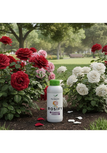 Rosify Üçlü 500 Ml 3 Adet Özel Gül Bakım Besini - Sarmaşık, Baston, Ve Saksı Gülleri İçin 500 ML