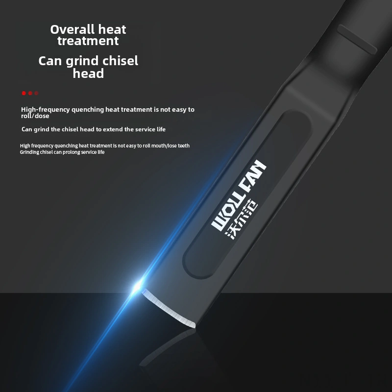 Hombey Endüstriyel Çelik Mermer Kesici - Krom Vanadyum Bıçaklı, Sert Malzeme İçin Hassas Kesim, 6" Siyah Oksit Düz Morçuk