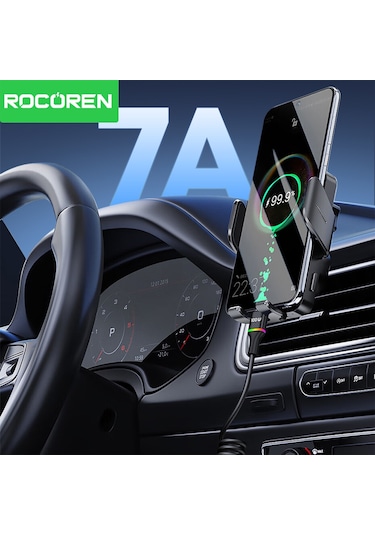 Rocoren 100w 7a Spiral Rgb Led Işıklı Spiral Type-c Hızlı Şarj Ve Data Kablosu 1.6 Metre