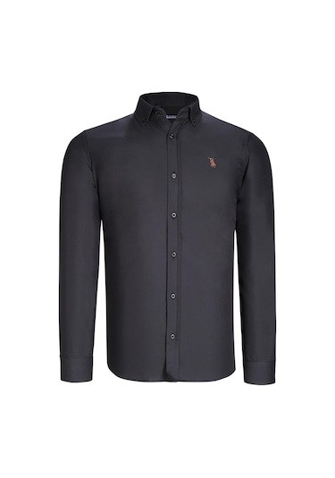 Dörtlü Set G725 Dewberry Erkek Gömlek-siyah-beyaz-lacivert-yeşil Siyah-beyaz-lacivert-yeşil