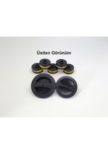 Atiker Gaz Kesici Valfi Filtresi 5 Li Paket (Eski Tip Çanaklı) 7694632642218 Çok Renkli