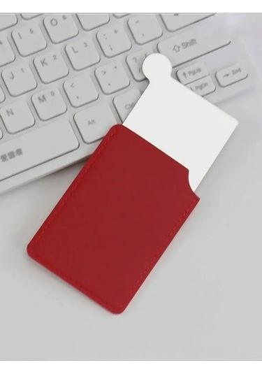 Vyberi Svoe Nastroenıe Makyaj Aynası, Cep Boy Kozmetik Ayna 44431409 Kırmızı