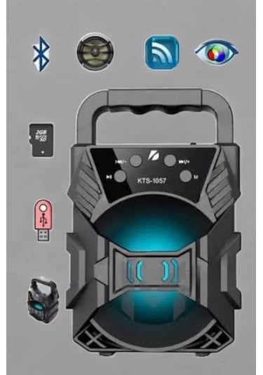 Yüksek Performanslı Bluetooth Hoparlör Kablosuz Taşınabilir