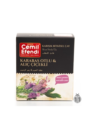 Cemil Efendi Karabaş Otlu Alıç Çiçekli Karışık Bitki Çayı 60'lı