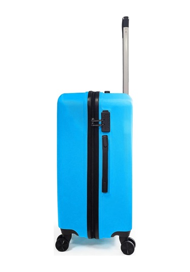 Coral High Abs Mavi Büyük Boy Valiz 16428 Mavi