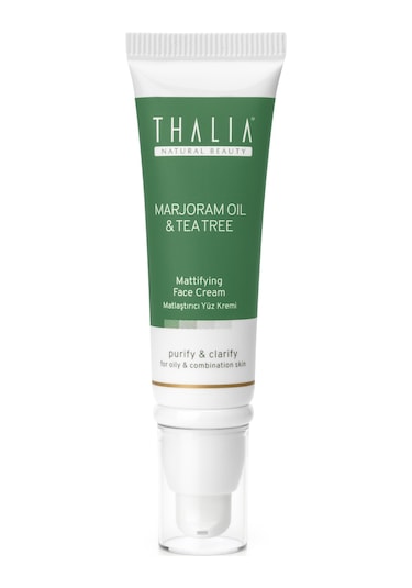 Thalia Marjoram Oil & Tea Tree Matlaştırıcı Yüz Kremi 50 ML