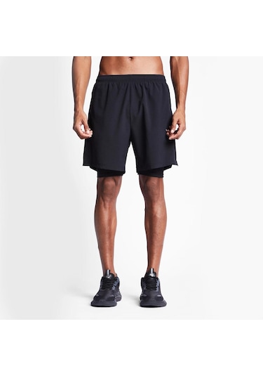 Lescon Erkek Koşu Taytlı Şort 24b-1007 24btep001007 Siyah