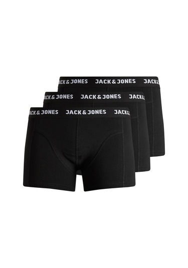 Jack & Jones 12171944 3 lü Erkek  Siyah Boxer