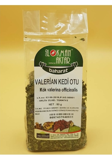 Lokman Aktar Valerian Kedi Otu 50 G