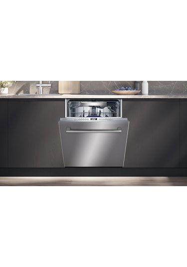 Siemens iQ500 SN45EY01NT 6 Programlı 13 Kişilik Bulaşık Makinesi Gri