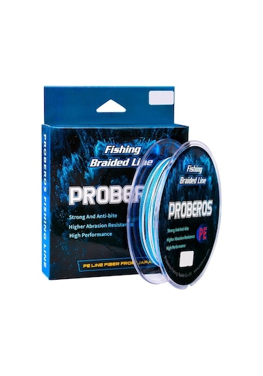 2 Adet Proberos 4, 100m Güçlü Misina, Misina Numarası: 7.0 / 70lb Mavi