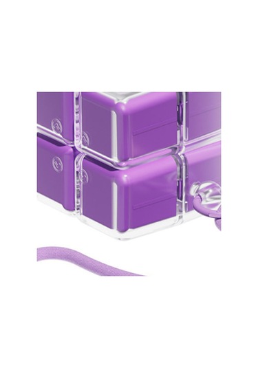 Suntek Seyahat Için Çok Yönlü İlaç Kutusu, Çanta Ve Sırt Mor