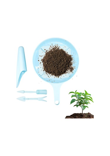 Homyl 4x Bonsai Toprak Eleği Bahçe El Aletleri Kavraması Kolay