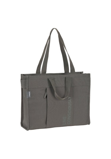 Lassig Tote Up Bebek Bakım Seyahat Çantası Anthracite Antrasit