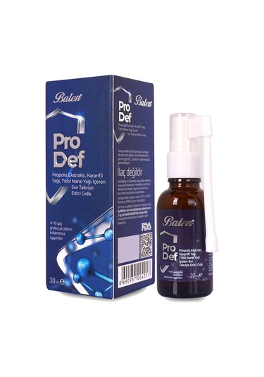 Balen Prodef Propolis Karanfil Yağı Boğaz Spreyi 30 Ml 2 Adet