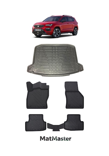 Seat Ateca 2016 Model 5d Premium Ekstra Havuzlu Paspas