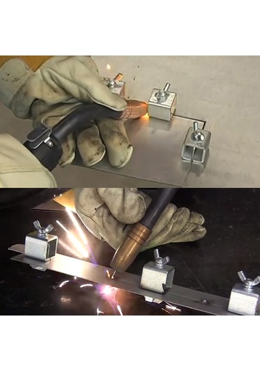 Xindoker 8 Parça Krom Vanadyum Çelik Kaynak Konumlandırıcı, Kaynak Işleri İçin Levha Hizalama Ve Sabitleme Aracı