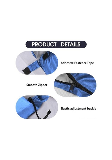 Pazly 4 Mevsim Kamp Uyku Tulumu - Hafif, Konforlu Rüzgar Geçirmez Lacivert - Safir Mavi, Haki Yeşili Renk Seçenekleri - Kamp Ve Seyahat İçin İdeal Lacivert