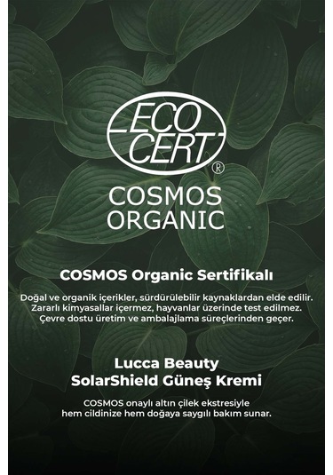 Lucca Beauty Solarshield Güneş Kremi SPF50+ 100 ML