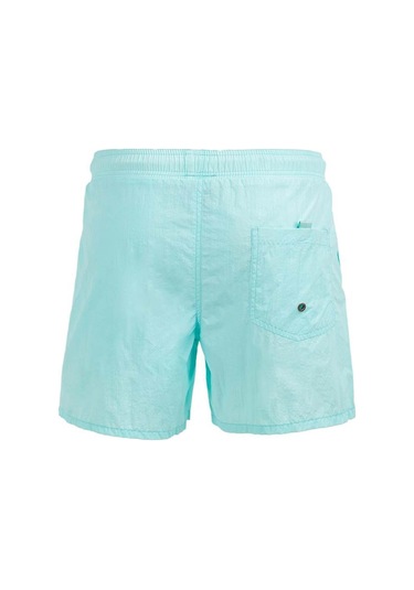 Mint Su İtici Özellikli Naylon Kumaş Düz Renk Basic Erkek Plaj Deniz Şort Mayo - 540-mint 001