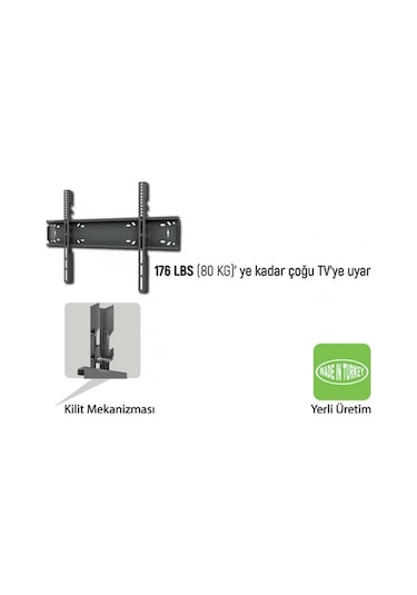 Everest Tk-4085 38"-85" Tv Duvar Aski Aparati