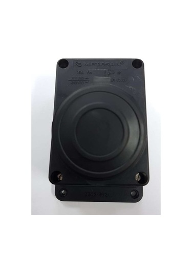 Metesan 4x16A Trifaze Kauçuk Sıva Üstü Priz