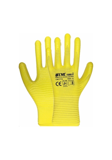 Cmc Zebra Eldiven 1/2 Sarı-sarı Cmc1719