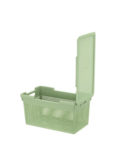 El Casa Kapaklı "loft" Depolama Kutusu, 21 Litre 306073809 Yeşil