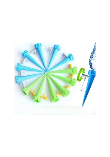 Konesam Otomatik Sulama Cihazı: Ayarlanabilir Vana İle Kolay Kurulum, Bitkiler İçin Hassas Su Kontrolü, Mavi