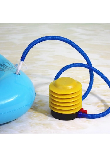 Wezone 4 İnç Çift Yönlü Ayakla Çalışan Şişirme Pompası, Yüzme Halkası Ve Şişme Ürünler İçin Pratik Çözüm