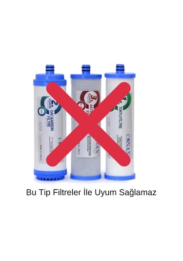 Conax 8 Aşama Açık Kasa Filtre Seti -  Ürün