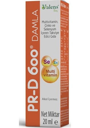 Pr-D 600 Damla 20   ML