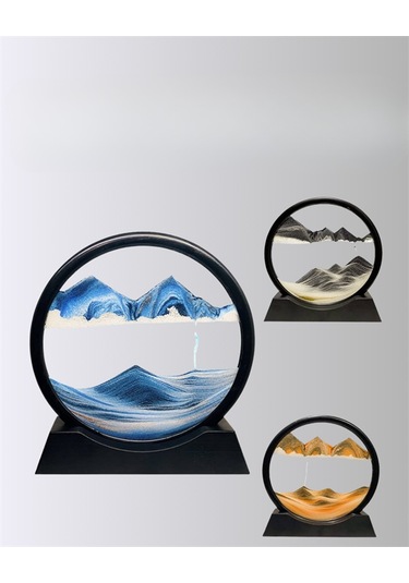Dönüştükçe Yenilenen Dinamik Dekoratif Kum 3d Manzarası