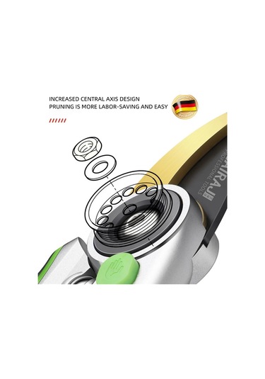 Jialan Budama Makası Bahçe Aletleri Emek Tasarrufu Makas Bahçe