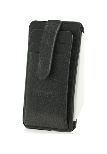 Lufian Taylor Erkek Deri Kartlık Siyah Siyah 112240010100100 Siyah