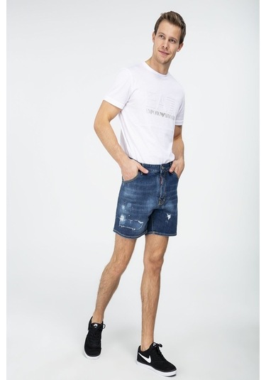 Yeni Dsquared2 Erkek Şort (475042665) Mavi