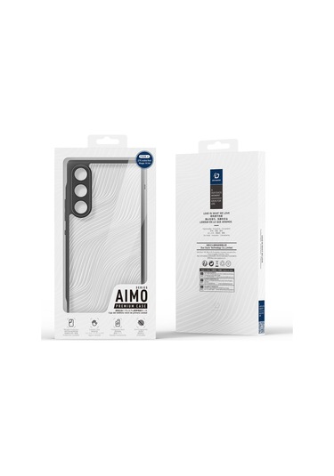 Zte Nubia Redmagic 10 Hava Dux Ducıs Aimo Serisi Tpu Pc Buzlu Hissediyorum Telefon Kılıfı Siyah Siyah