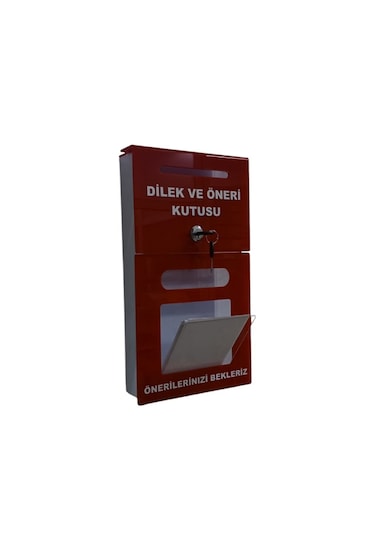 Kırmızı A-6 Dilek Öneri Kutusu