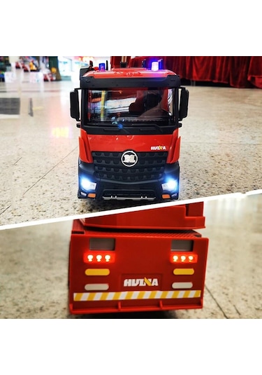 Huına1562 1/14 22ch Rcmodel Araba Yangın Söndürme İtfaiye Kamyonu